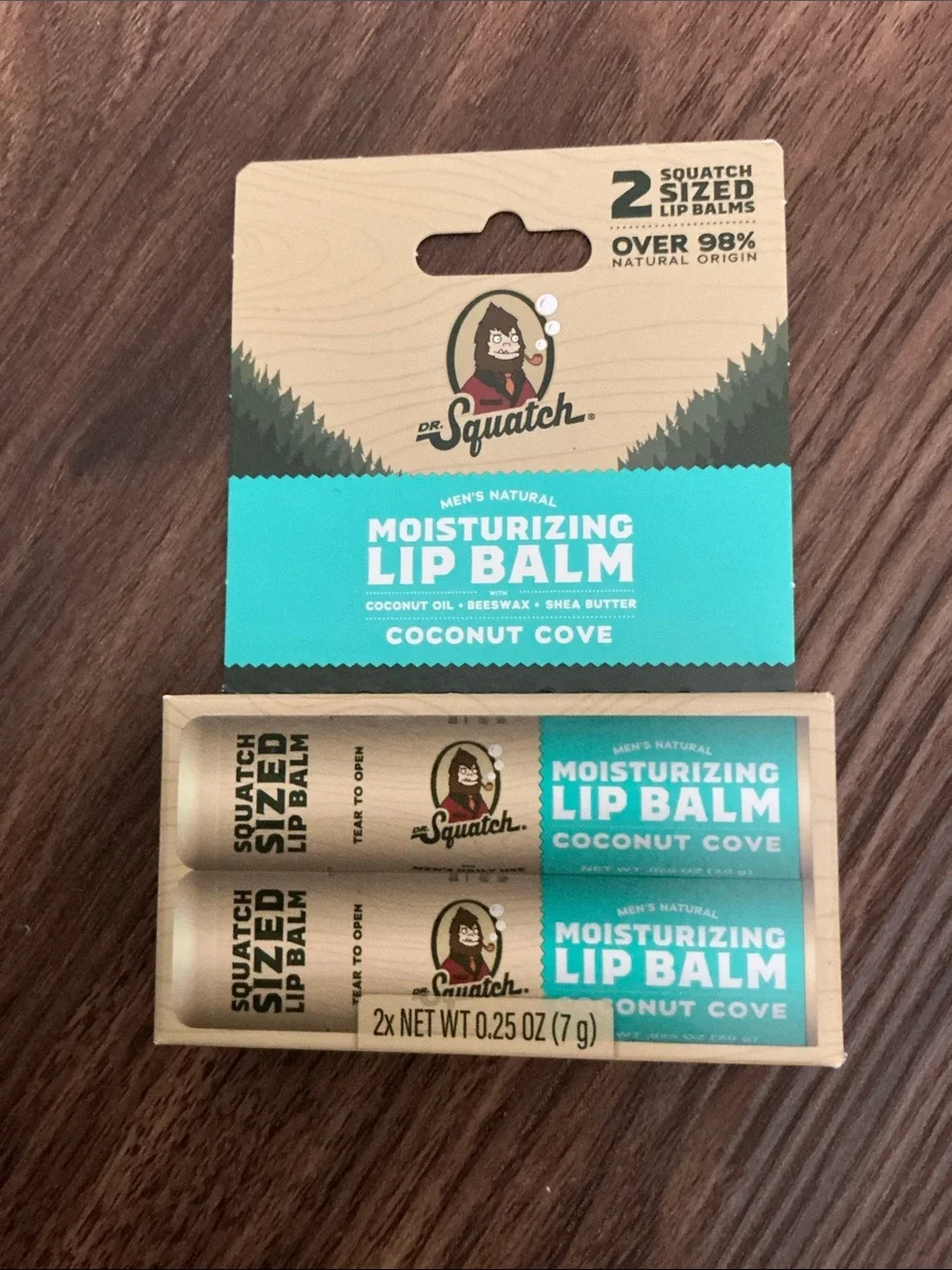 Men’s Invisible Solid Deodorant & Lip Balm Bundle